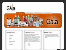 Tablet Screenshot of galacosmetic.com